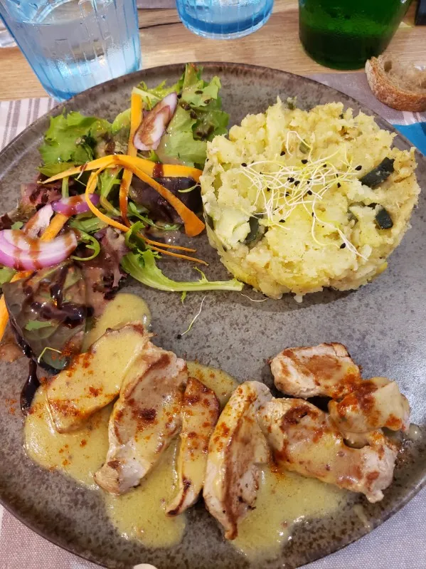 Poulet A la Moutardd